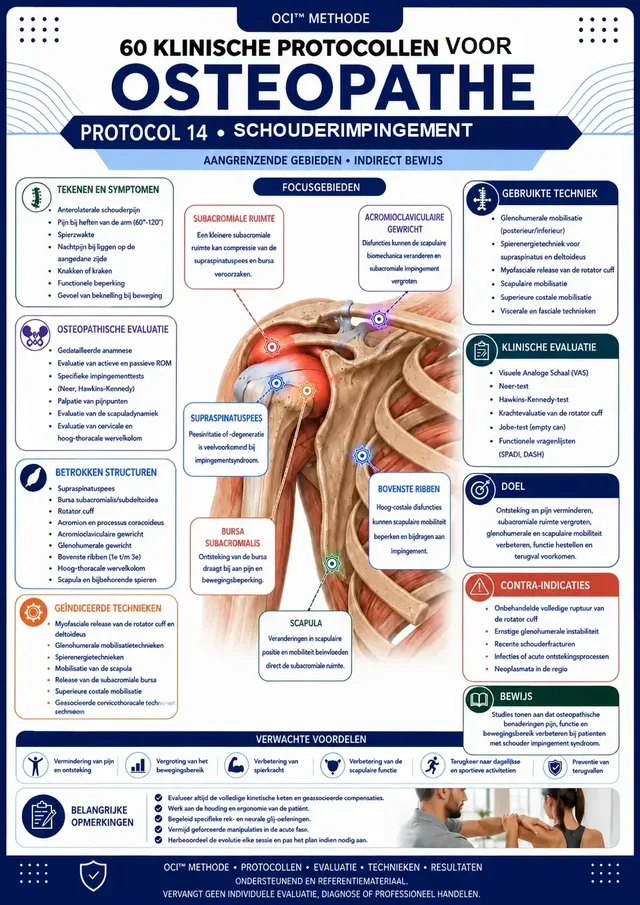 Protocol 14: schouderimpingement